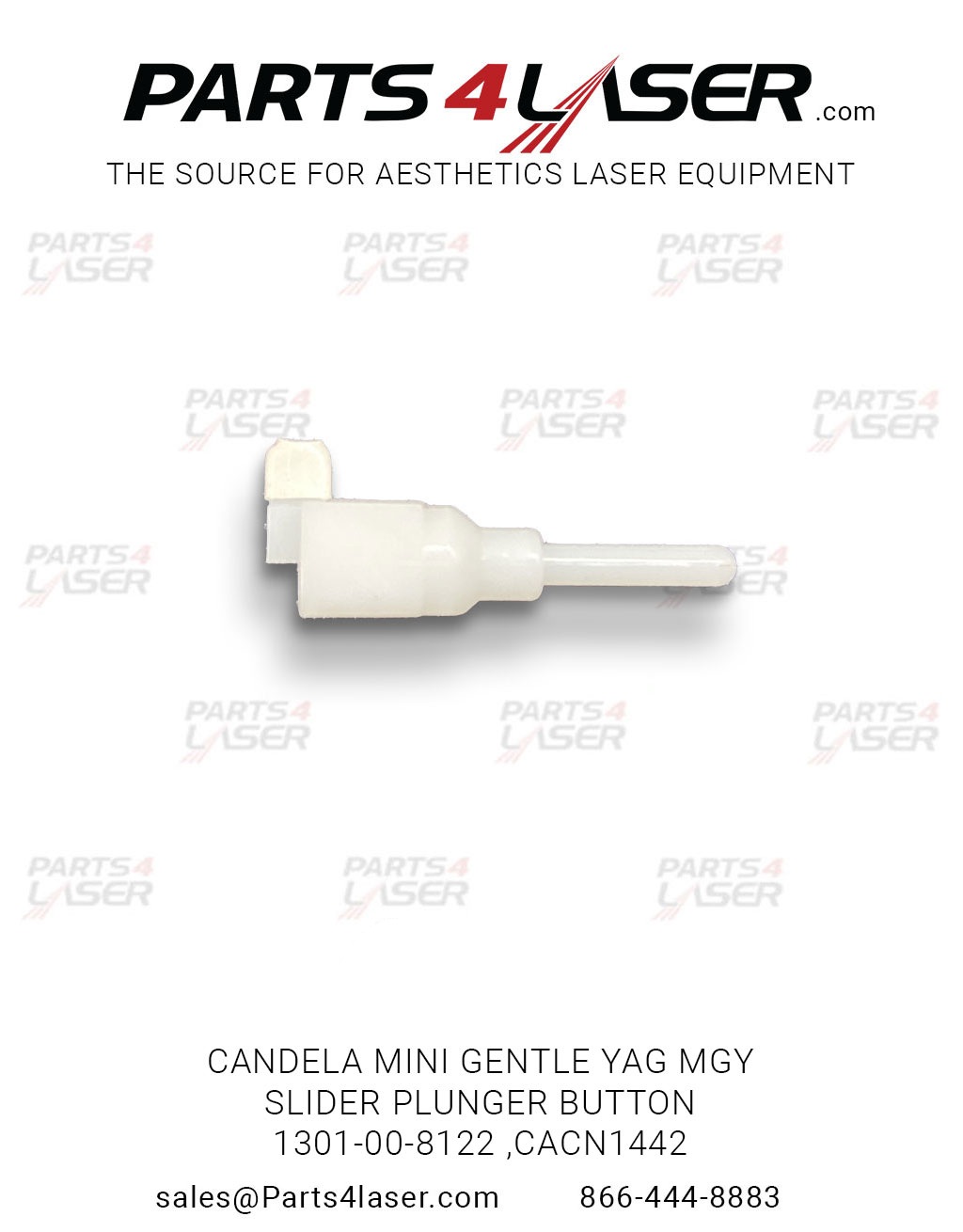 SLIDER PLUNGER BUTTON FOR CANDELA MINI GENTLE YAG MGY, 1301-00-8122, CACN1442, C69