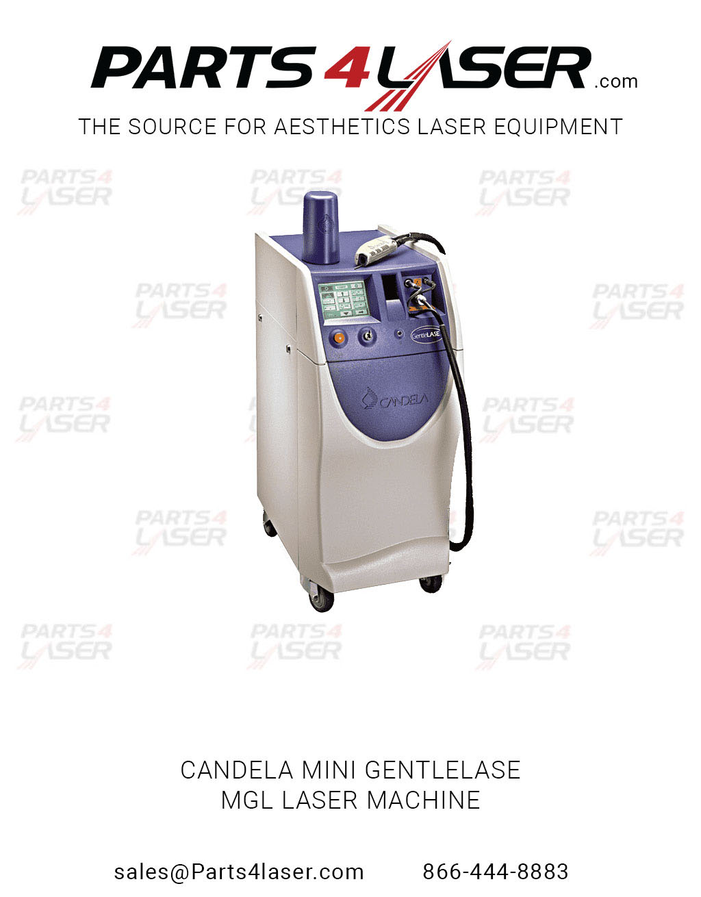 CANDELA MINI GENTLELASE MGL LASER MACHINE