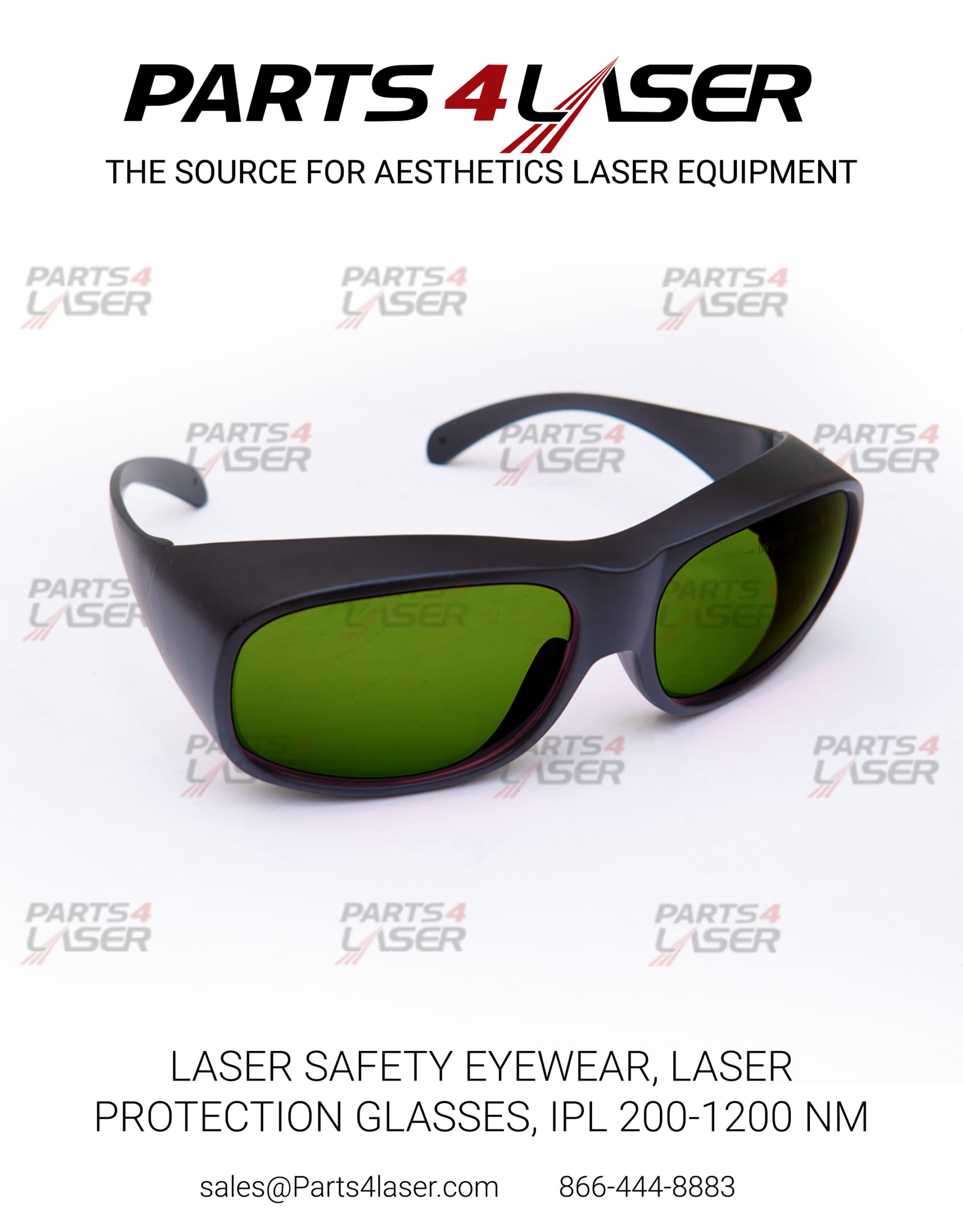3003 200 nm-2000 nm IPL Schönheit Laserschutzbrille Augenschutzbrille CE UV OD5+ 