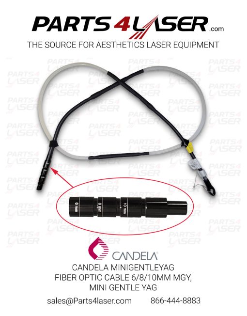 CANDELA MINIGENTLEYAG FIBER OPTIC CABLE 6/8/10mm MGY, MINI GENTLE YAG