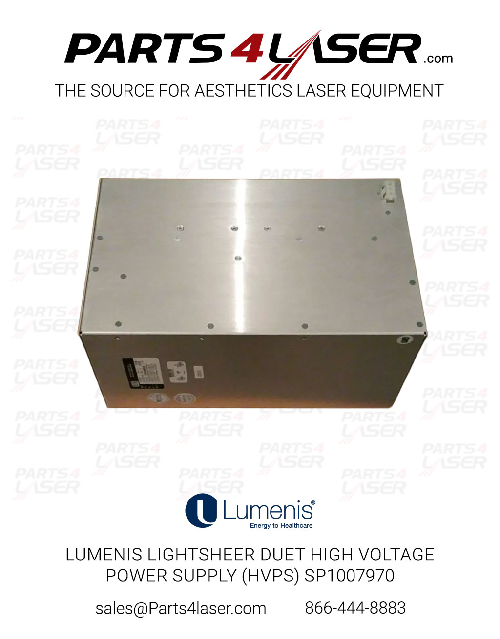 LUMENIS LIGHTSHEER DUET HIGH VOLTAGE POWER SUPPLY (HVPS) SP1007970 LUPS1938 - Image 5