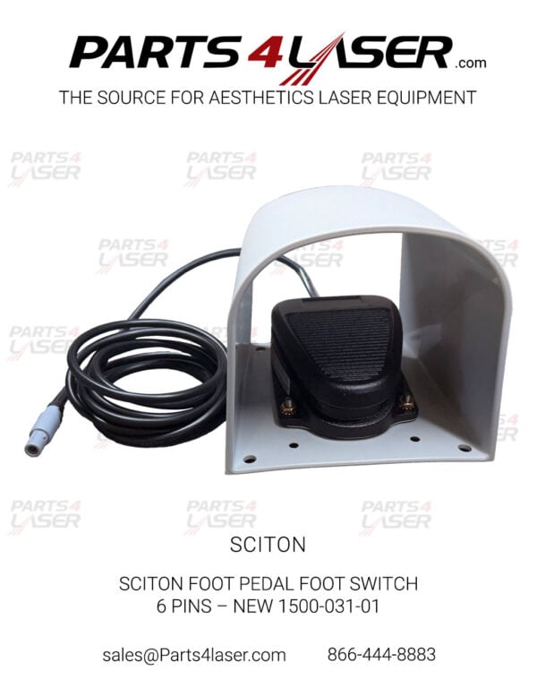 SCITON FOOT PEDAL FOOT SWITCH 6 PINS - NEW 1500-031-01 , SCFP2160