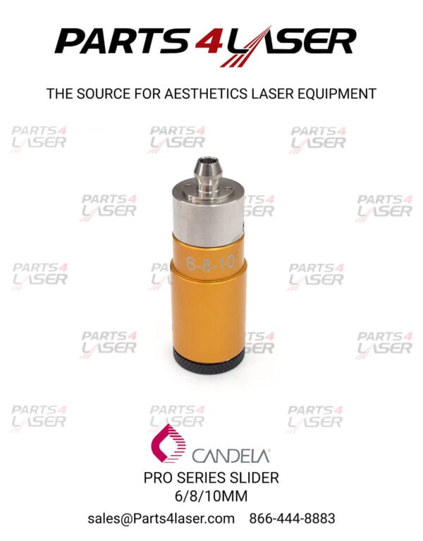 CANDELA PRO SERIES SLIDER 6/8/10MM GPRO 7122-00-9551, 6/8/10 LENS CARTRIDGE CACN1381, B14