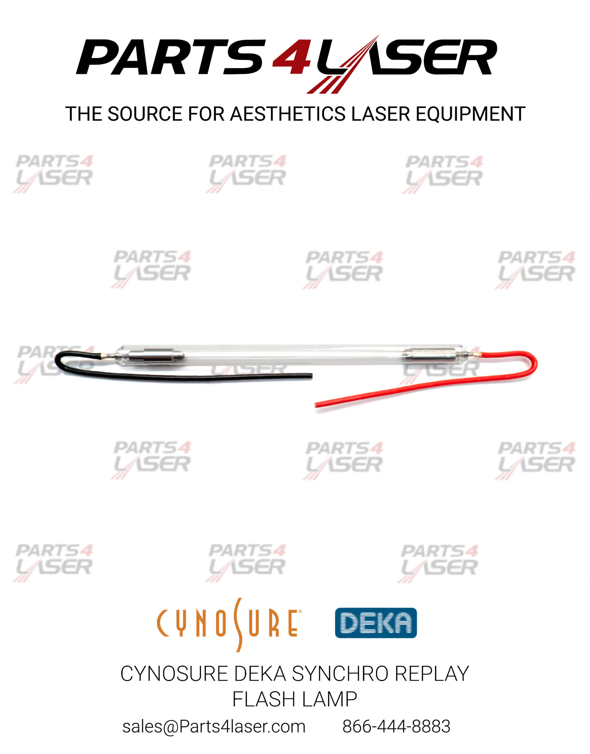 CYNOSURE DEKA SYNCHRO YAG FLASH LAMP 022500070 ,DKFL3149