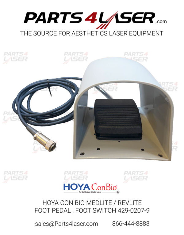 HOYA CON BIO MEDLITE / REVLITE FOOT PEDAL , FOOT SWITCH 429-0207-9 CYFP1889