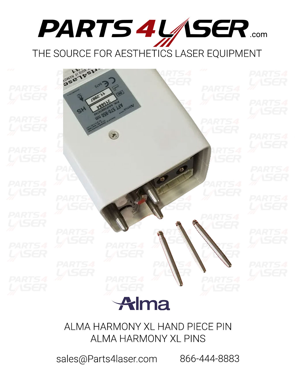 ALMA HARMONY XL HAND PIECE PIN ALCN1142 ALMA HARMONY XL PINS