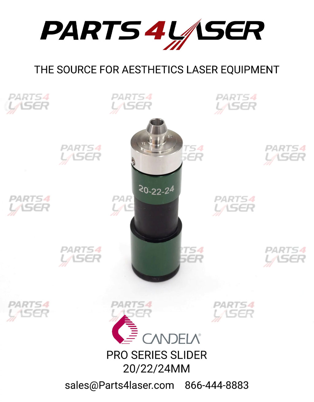 CANDELA PRO SERIES SLIDER 20/22/24MM GPRO 7122-00-9747 20/22/24 LENS CARTRIDGE CAOP1383 B15