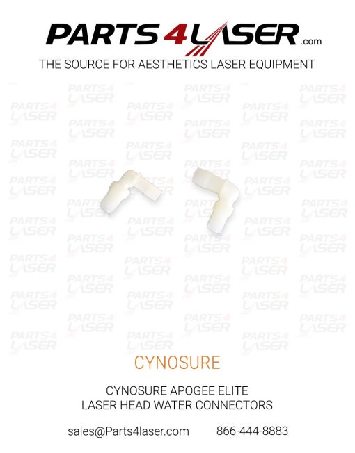 CYNOSURE APOGEE ELITE LASER HEAD WATER CONNECTORS CYCN1862