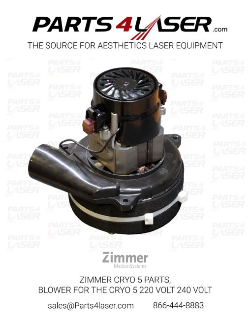 ZIMMER CRYO 5 PARTS, BLOWER FOR THE CRYO 5  220 VOLT 240 VOLT ZICN2678 - Image 3