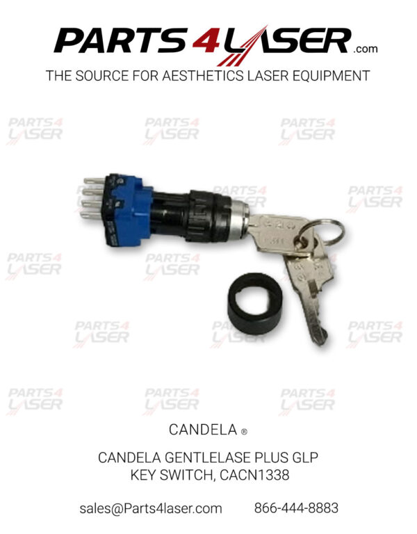 CANDELA GENTLELASE PLUS GLP KEY SWITCH, CACN1338, C65