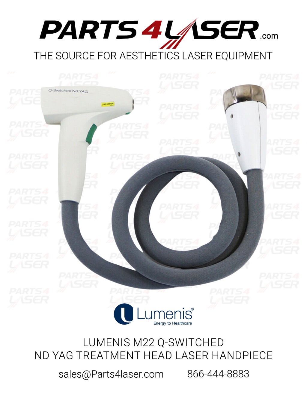 LUMENIS M22 Q-SWITCHED ND YAG TREATMENT HEAD LASER HANDPIECE