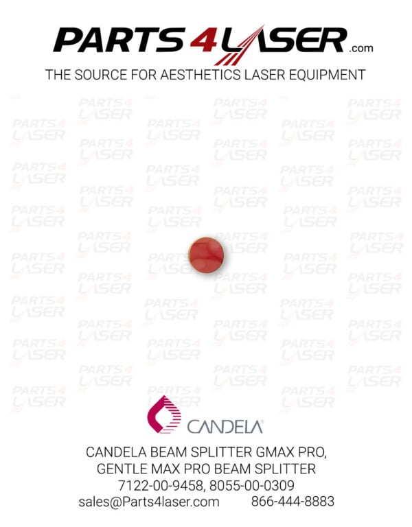 CANDELA BEAM SPLITTER GMAX PRO,GENTLE MAX PRO BEAM SPLITTER 7122-00-9458, 8055-00-0309 #11 CAOP1250