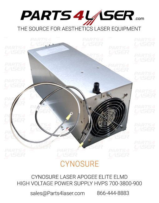 CYNOSURE LASER APOGEE ELITE ELMD HIGH VOLTAGE POWER SUPPLY HVPS 700-3800-900 , CYPS1725 - Image 2