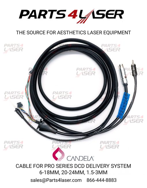 CABLE FOR CANDELA PRO SERIES DCD,  GPRO, CANDELA PRO DELIVERY SYSTEM CACC2353, 7122-00-9400 D88