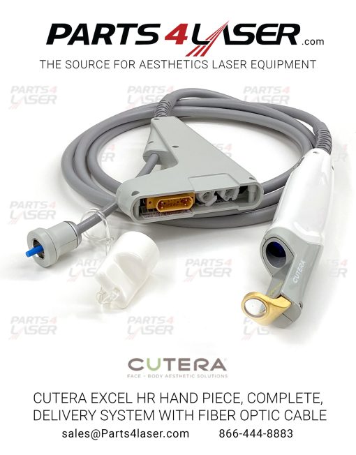 CUTERA EXCEL V COOLVIEW HANDPIECE CHILL TIP GOLD TIP MODULE CUCN3666 - Image 4