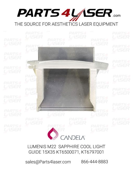 LUMENIS M22  SAPPHIRE COOL LIGHT GUIDE 15X35 KT6500071, KT6797001 LUCN2001 F64 - Image 3