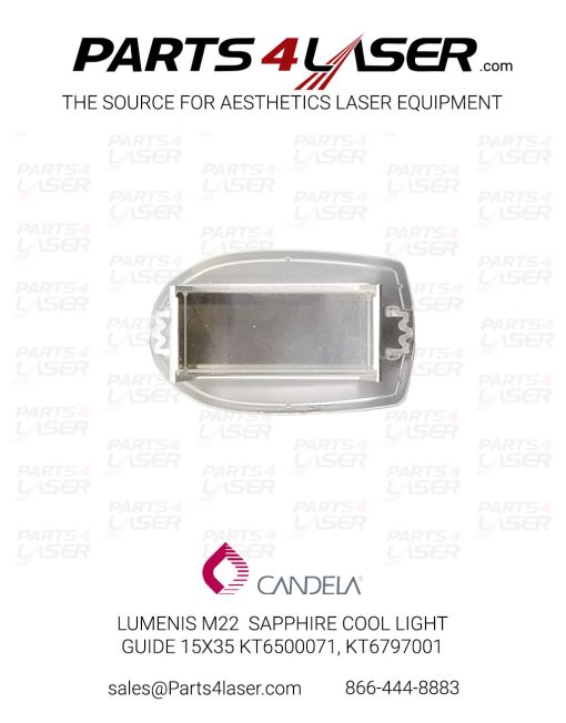 LUMENIS M22  SAPPHIRE COOL LIGHT GUIDE 15X35 KT6500071, KT6797001 LUCN2001 F64 - Image 2