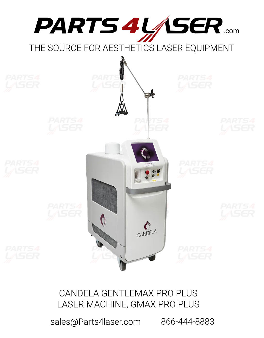 CANDELA® GENTLEMAX PRO PLUS LASER MACHINE, GMAX PRO PLUS