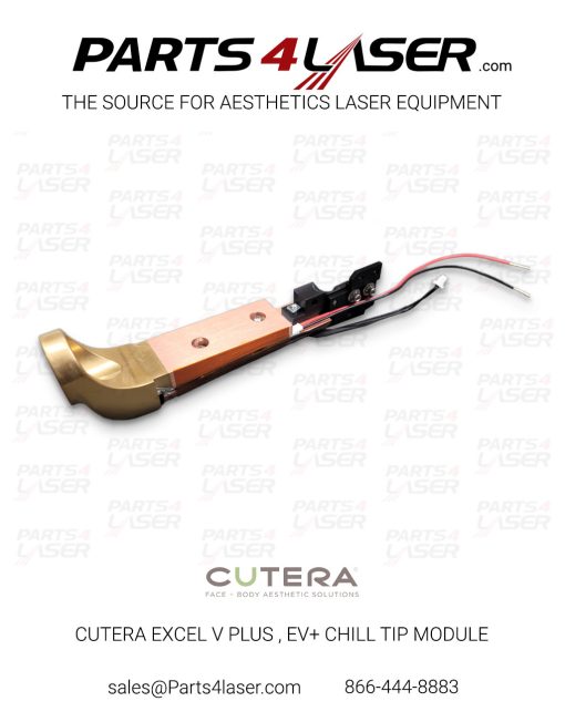 CUTERA EXCEL EV+ EXCEL V PLUS HAND PIECE GOLD TIP MODULE CUCN3611