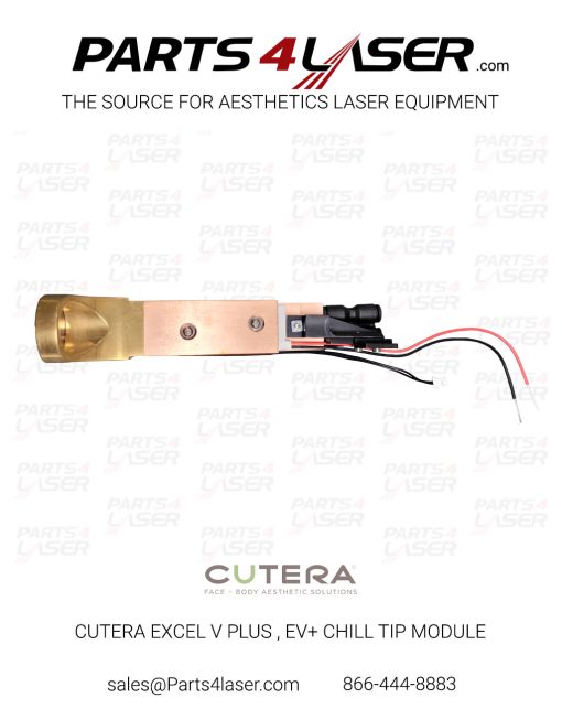 CUTERA EXCEL EV+ EXCEL V PLUS HAND PIECE GOLD TIP MODULE CUCN3611 - Image 2