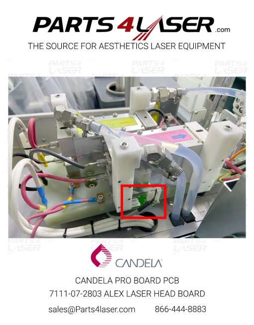 CANDELA PRO BOARD PCB 7111-07-2803 LASER HEAD BOARD ALEX CAPC2852 - Image 2