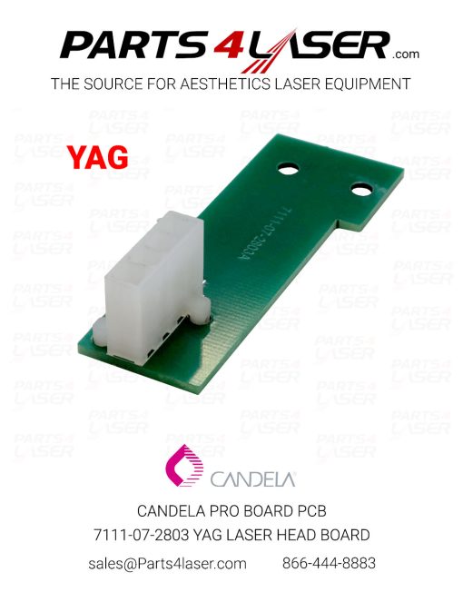 CANDELA PRO BOARD PCB 7111-07-2803 LASER HEAD BOARD YAG CAPC2852