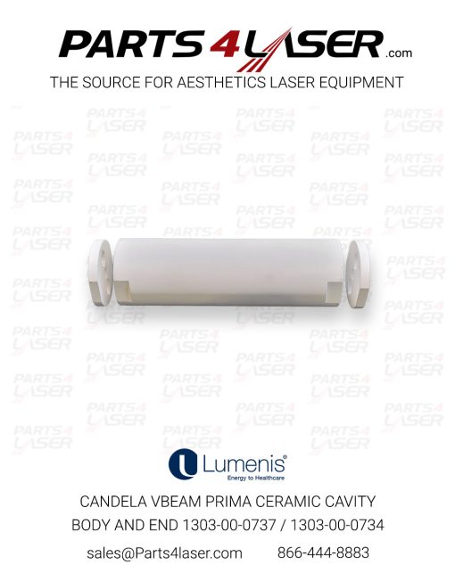 CANDELA VBEAM PRIMA CERAMIC CAVITY BODY AND END 1303-00-0737 / 1303-00-0734   CACN3540 - Image 2