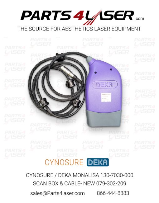 CYNOSURE / DEKA  MONALISA 130-7030-000 SCAN BOX & CABLE- NEW 079-302-209 - Image 3