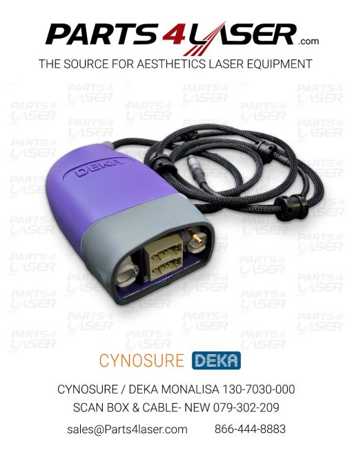 CYNOSURE / DEKA  MONALISA 130-7030-000 SCAN BOX & CABLE- NEW 079-302-209 - Image 2