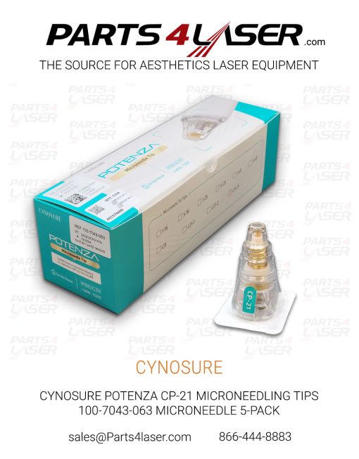 CYNOSURE POTENZA CP-21 MICRONEEDLING TIPS 100-7043-063 MICRONEEDLE 5-PACK CYHP3626