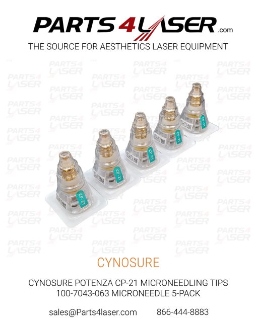 CYNOSURE POTENZA CP-21 MICRONEEDLING TIPS 100-7043-063 MICRONEEDLE 5-PACK CYHP3626 - Image 2