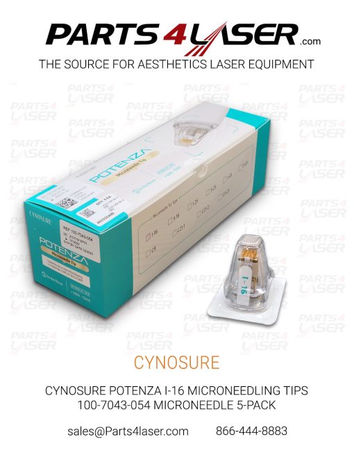 CYNOSURE POTENZA I-16 MICRONEEDLING TIPS 100-7043-054 MICRONEEDLE 5-PACK CYHP3625