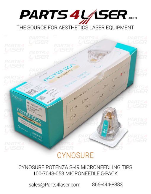 CYNOSURE POTENZA S-49 MICRONEEDLING TIPS 100-7043-053 MICRONEEDLE 5-PACK CYHP3628