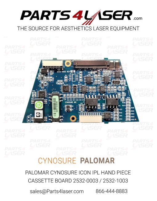 PALOMAR CYNOSURE ICON IPL HAND PIECE CASSETTE BOARD 2532-0003 / 2532-1003 CYCN3643