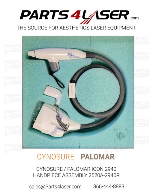 CYNOSURE / PALOMAR ICON 2940 HANDPIECE ASSEMBLY 2520A-2940R PAHP3654