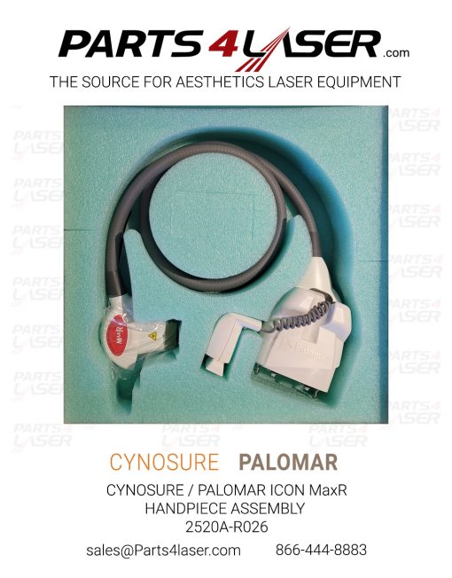 CYNOSURE / PALOMAR ICON MAXR HANDPIECE ASSEMBLY  2520A-R026 PAHP2045