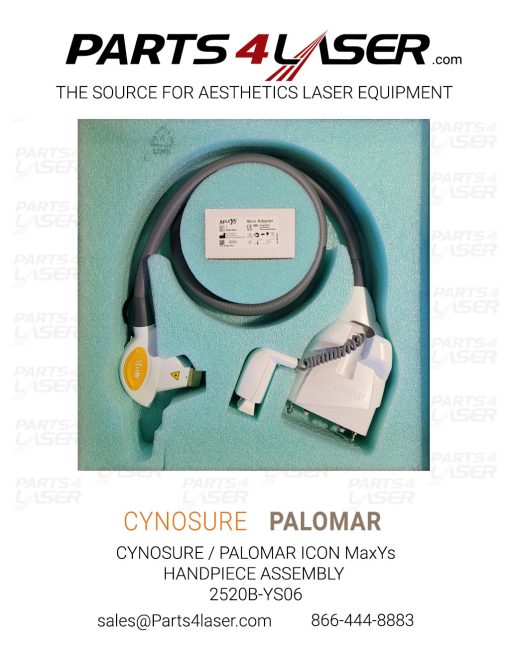 CYNOSURE / PALOMAR ICON MaxYs HANDPIECE ASSEMBLY  2520B-YS06 PAHP3655