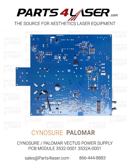 CYNOSURE / PALOMAR VECTUS POWER SUPPLY PCB MODULE 3532-0001 3532A-0001 CYPS3648 - Image 2