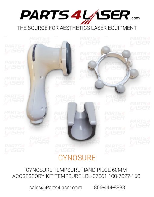 CYNOSURE TEMPSURE HAND PIECE 60MM ACCSESSORY KIT TEMPSURE LBL-07561 100-7027-160 CYHP3649