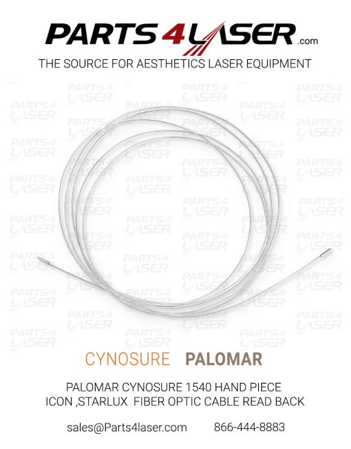 PALOMAR CYNOSURE 1540 HAND PIECE  ICON / STARLUX  FIBER OPTIC CABLE READ BACK PAFC3231