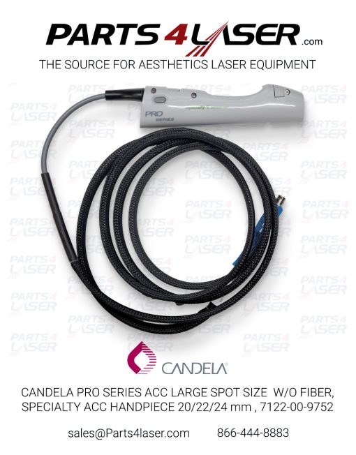 CANDELA PRO SERIES ACC LARGE SPOT SIZE  W/O FIBER, SPECIALTY ACC HANDPIECE 20/22/24 mm , 7122-00-9752 CADS2351