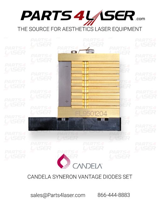 CANDELA SYNERON VANTAGE HAND PIECE  DIODES SET SYCN3665 - Image 2