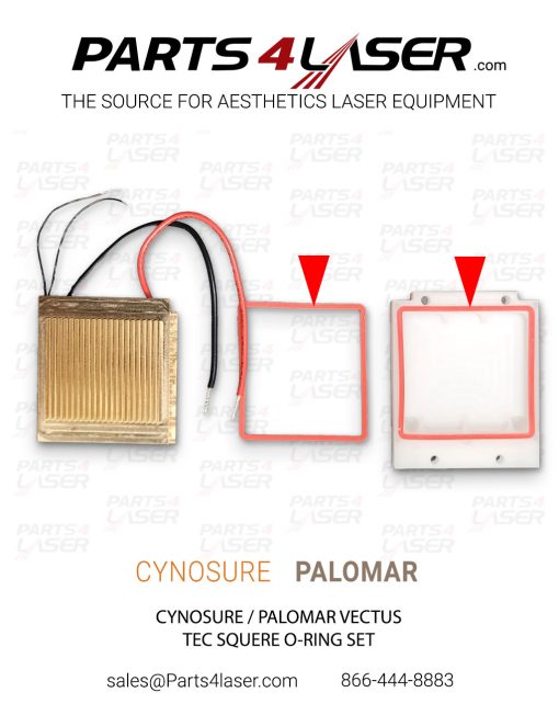 CYNOSURE / PALOMAR VECTUS TEC SQUERE O-RING SET CYCN3678 - Image 2