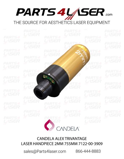 CANDELA ALEX TRIVANTAGE LASER HANDPIECE 2MM 755MM 7122-00-3909 CANDELA ATV CAOP3693