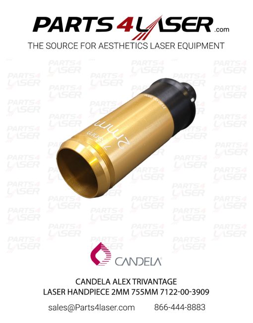 CANDELA ALEX TRIVANTAGE LASER HANDPIECE 2MM 755MM 7122-00-3909 CANDELA ATV CAOP3693 - Image 2