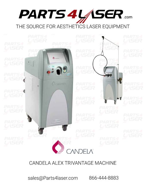 CANDELA ALEX TRIVANTAGE LASER HANDPIECE 2MM 755MM 7122-00-3909 CANDELA ATV CAOP3693 - Image 4