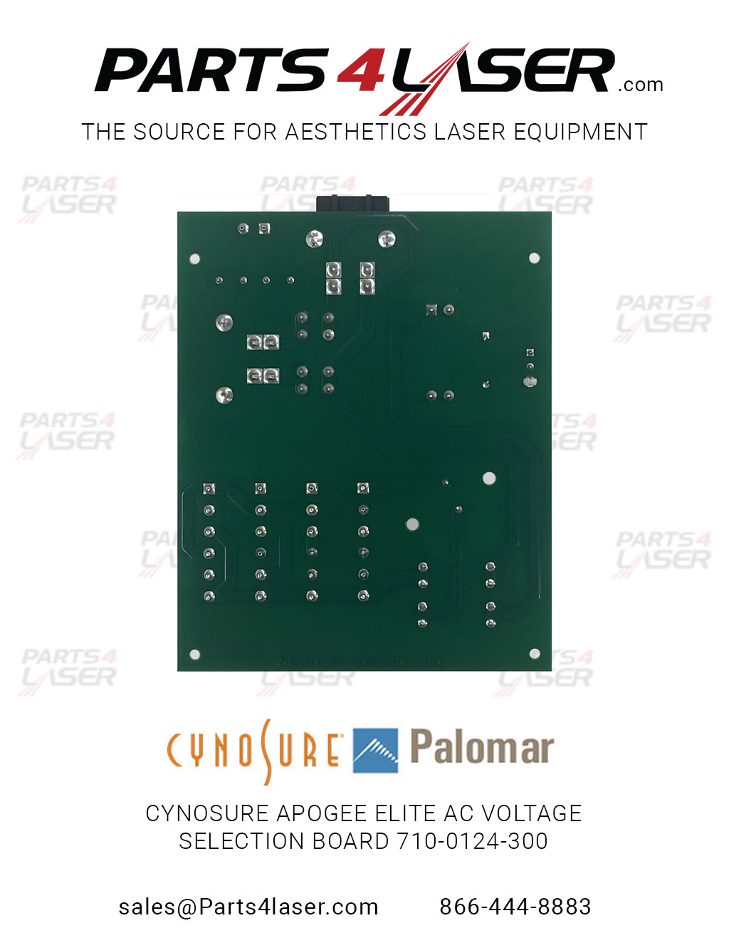 CYNOSURE APOGEE ELITE , ELITE PLUS AC VOLTAGE SELECTION BOARD 710-0124-300 , CYPC2909 - Image 2