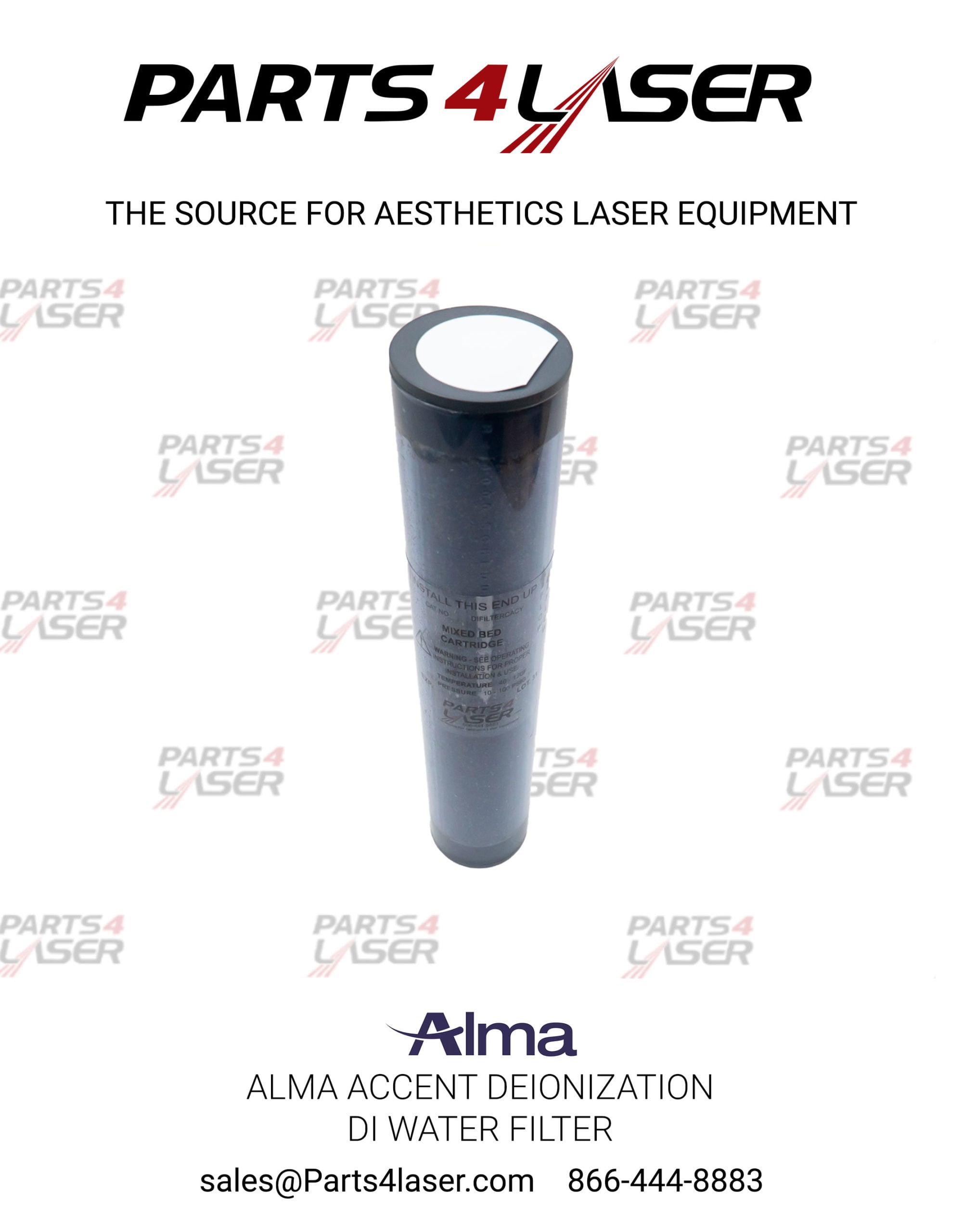 ALMA ACCENT DEIONIZATION DI WATER FILTER, DI WATER CARTRIDGE ALFI1119, B20