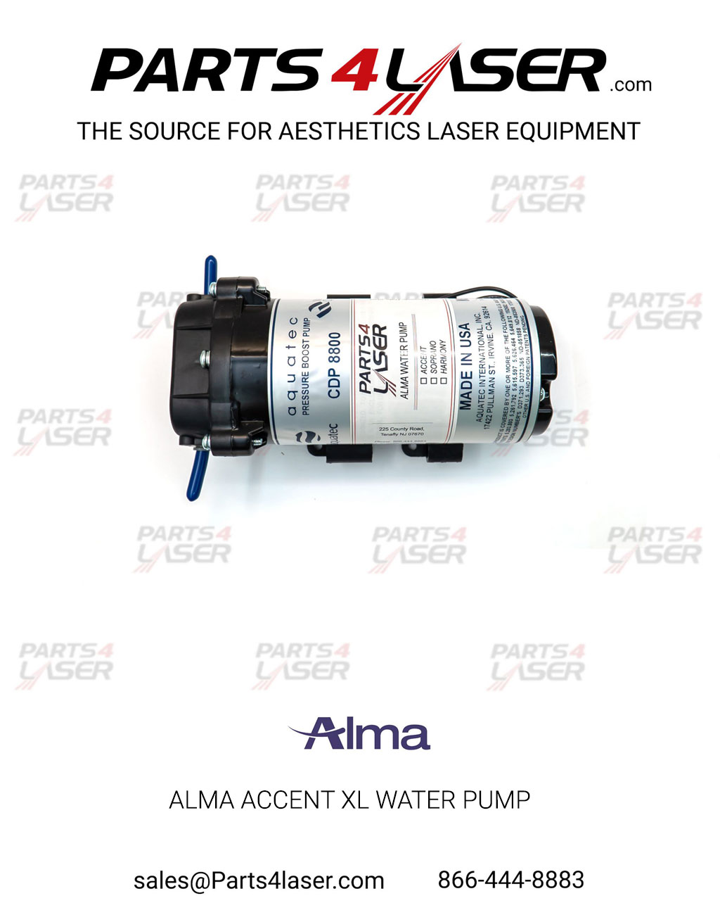 ALMA ACCENT XL / PRIME WATER PUMP, ALPU1034