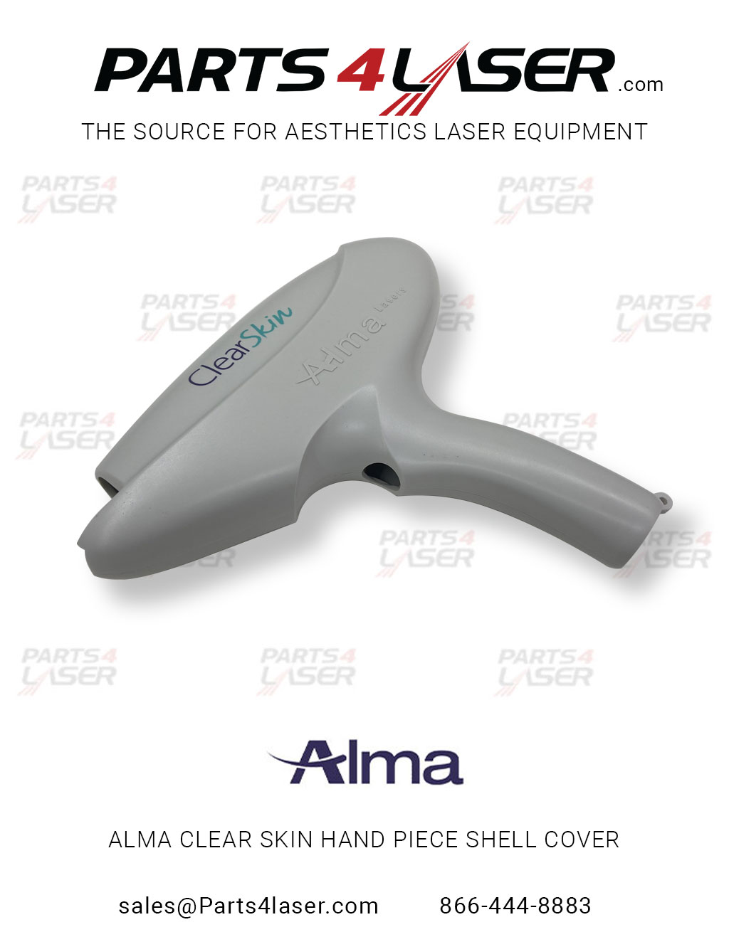 ALMA CLEAR SKIN HAND PIECE SHELL COVER